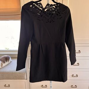 Sister Jane black mini dress sz medium